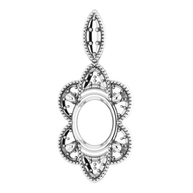 Halo-Style Pendant