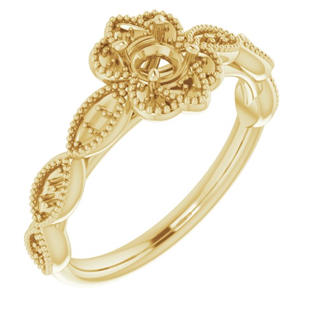14k Yellow Gold