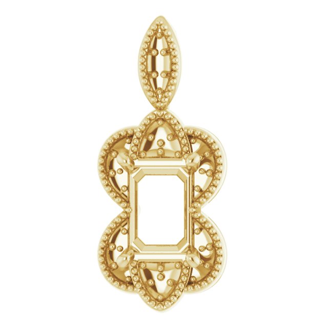 Halo-Style Pendant