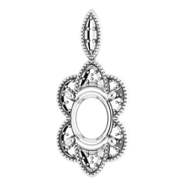 Halo-Style Pendant