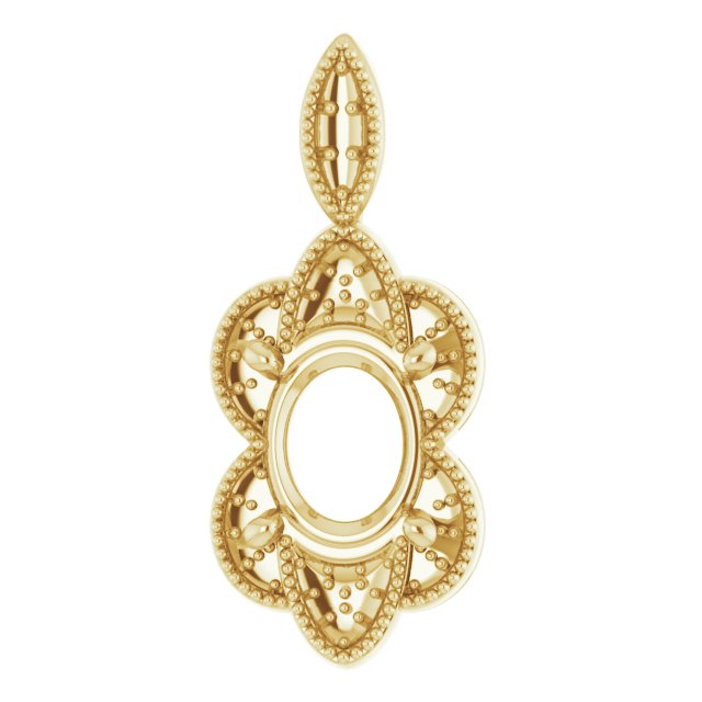 Halo-Style Pendant