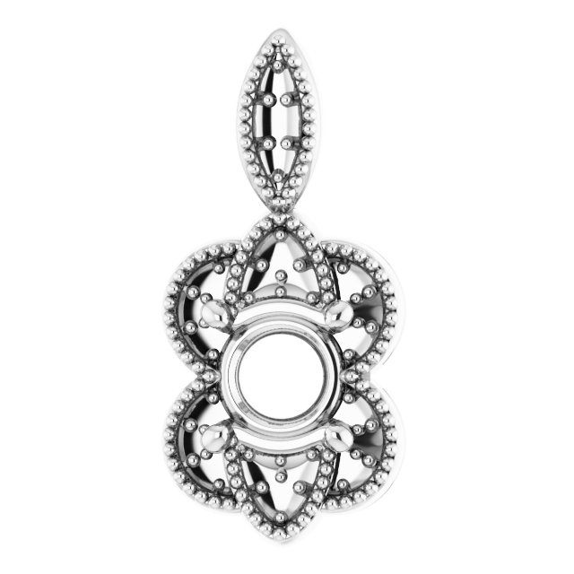 Halo-Style Pendant