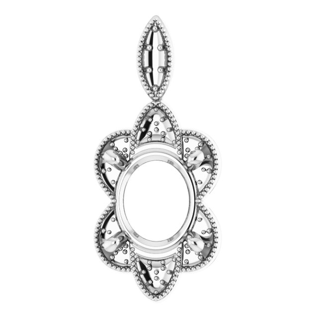 Halo-Style Pendant