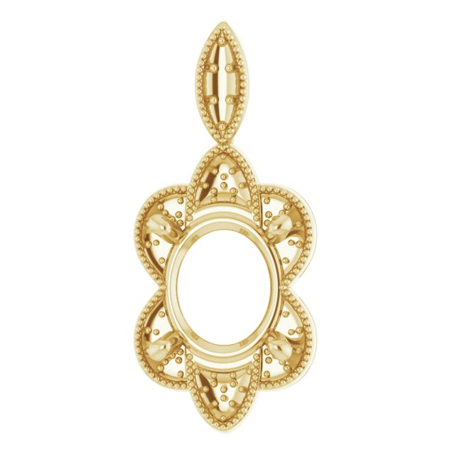 Halo-Style Pendant