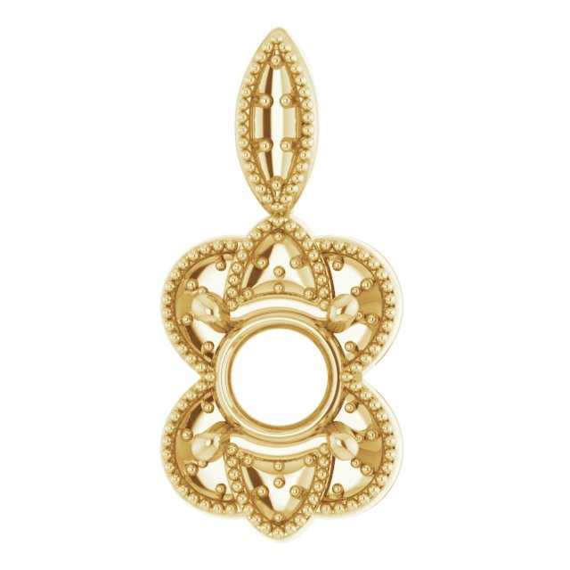 Halo-Style Pendant