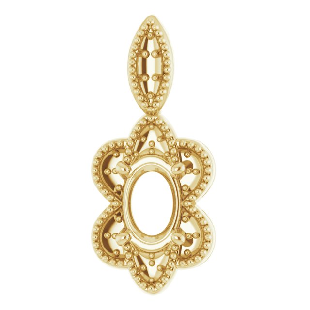 Halo-Style Pendant