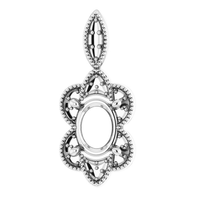 Halo-Style Pendant