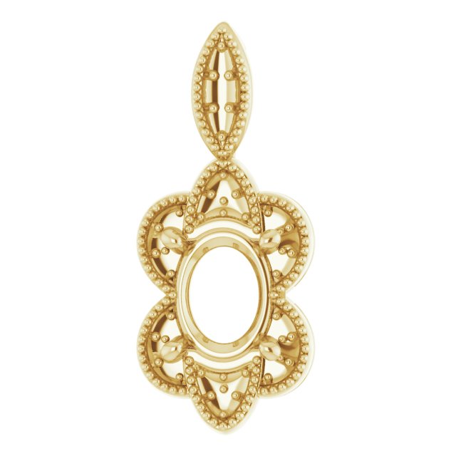 Halo-Style Pendant