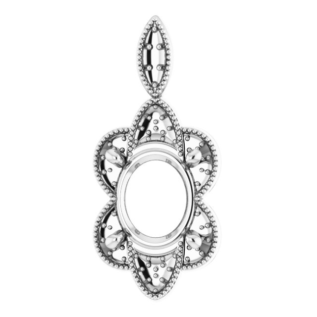 Halo-Style Pendant