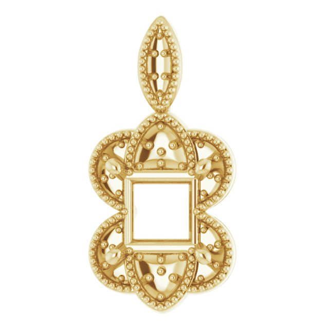 Halo-Style Pendant