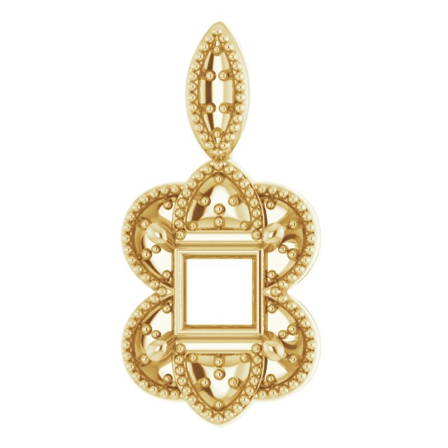 Halo-Style Pendant