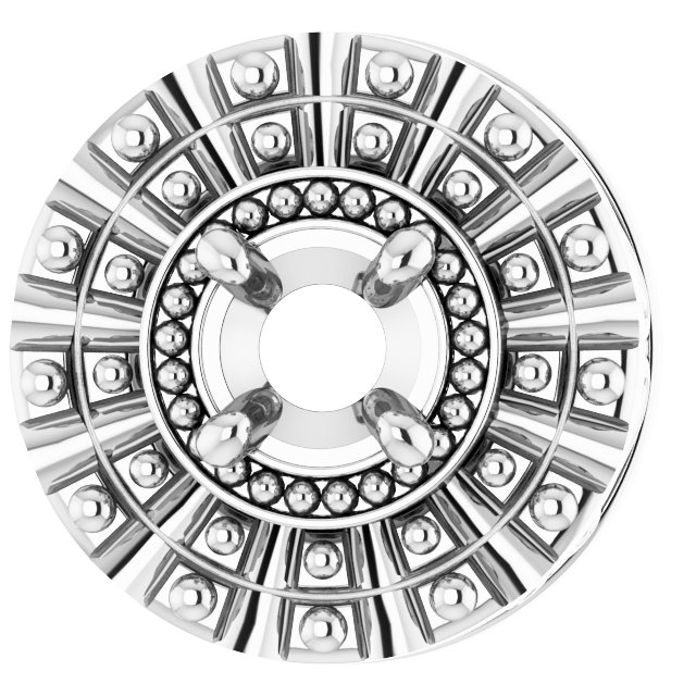 Halo-Style Pendant