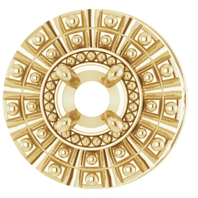 Halo-Style Pendant