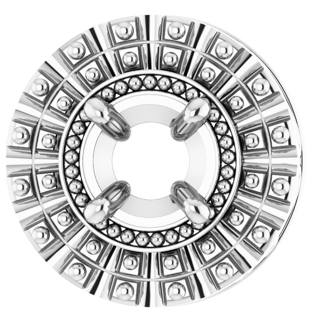 Halo-Style Pendant