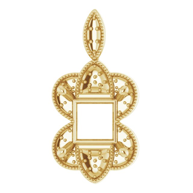 Halo-Style Pendant