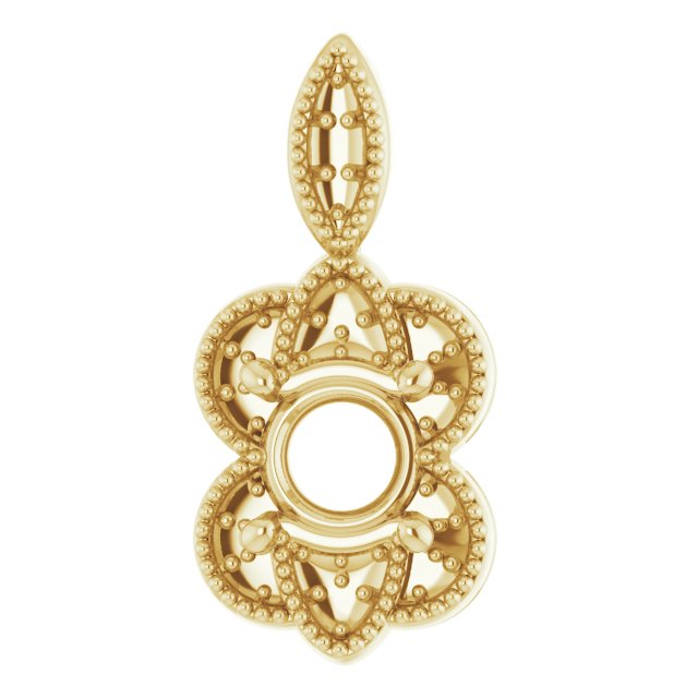 Halo-Style Pendant
