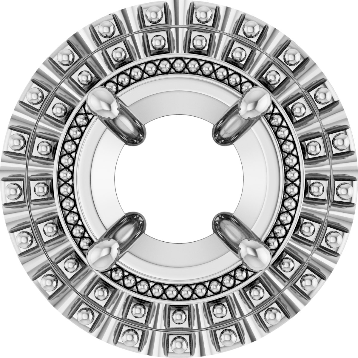 Halo-Style Pendant
