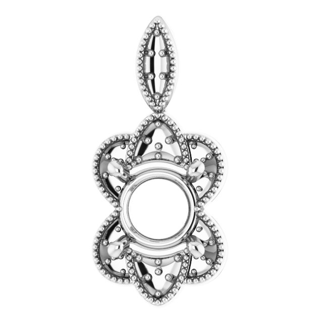 Halo-Style Pendant