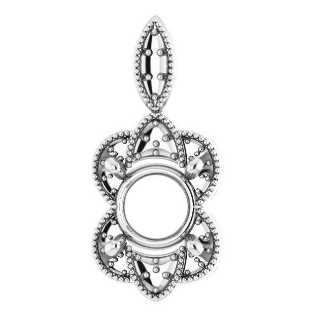 Halo-Style Pendant