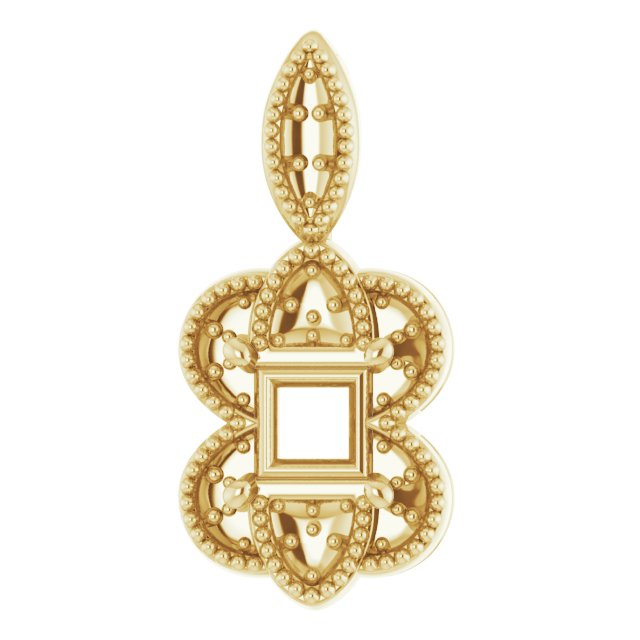 Halo-Style Pendant