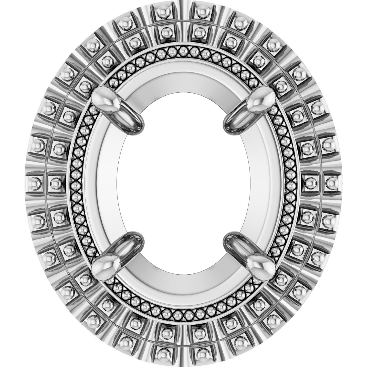 Halo-Style Pendant