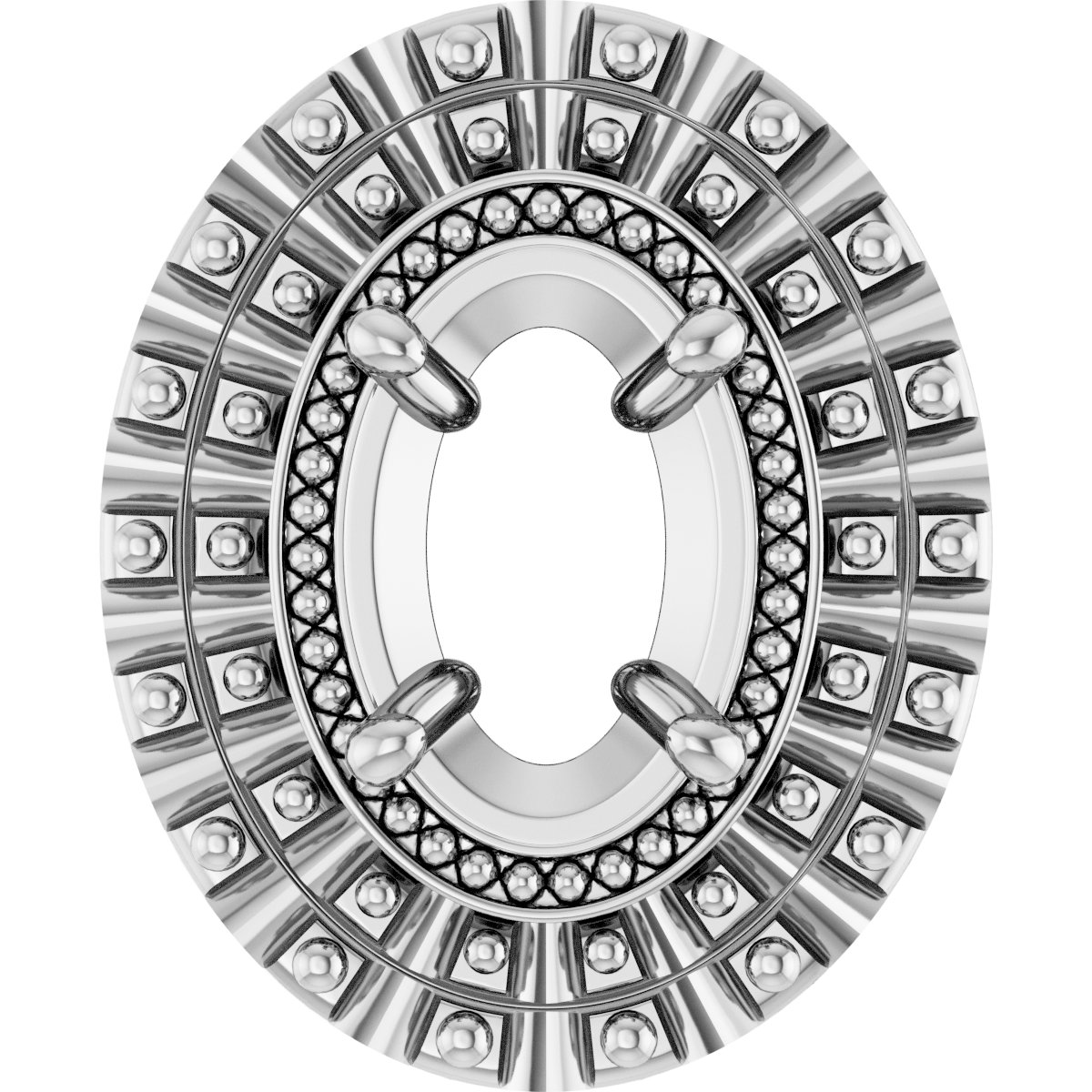 14k White Gold