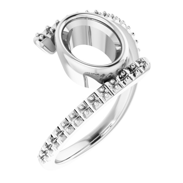 Bezel-Set Accented Ring