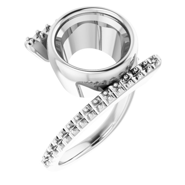 Bezel-Set Accented Ring