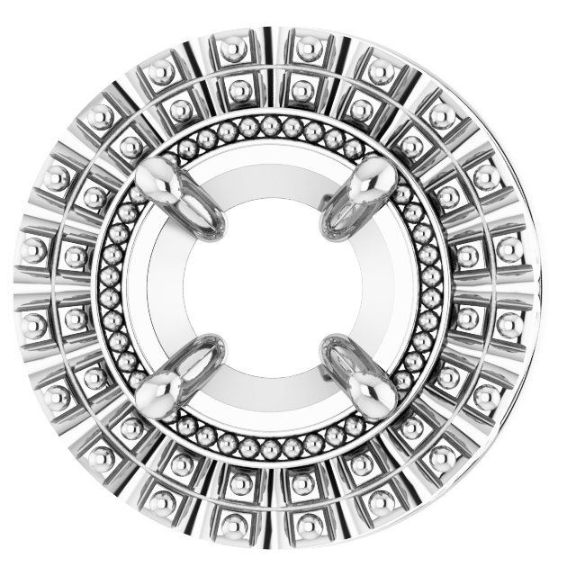 Halo-Style Pendant