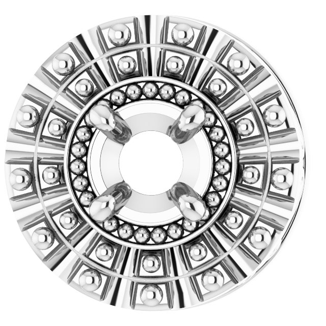 Halo-Style Pendant