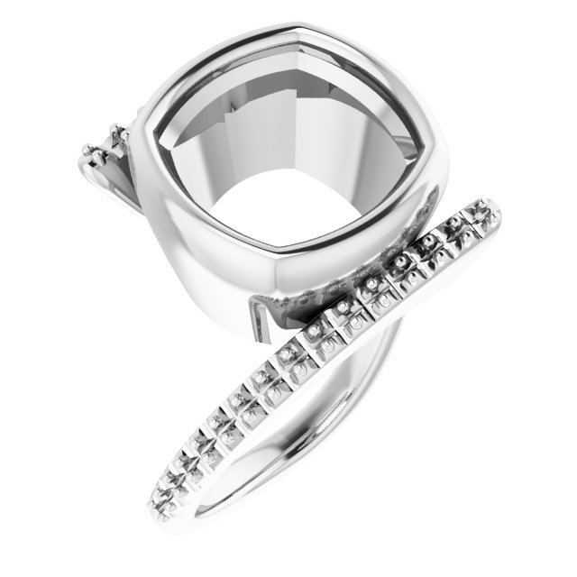 Bezel-Set Accented Ring