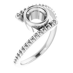 Accented Bezel-Set Ring  