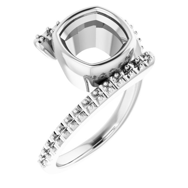 Bezel-Set Accented Ring