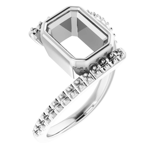 Bezel-Set Accented Ring