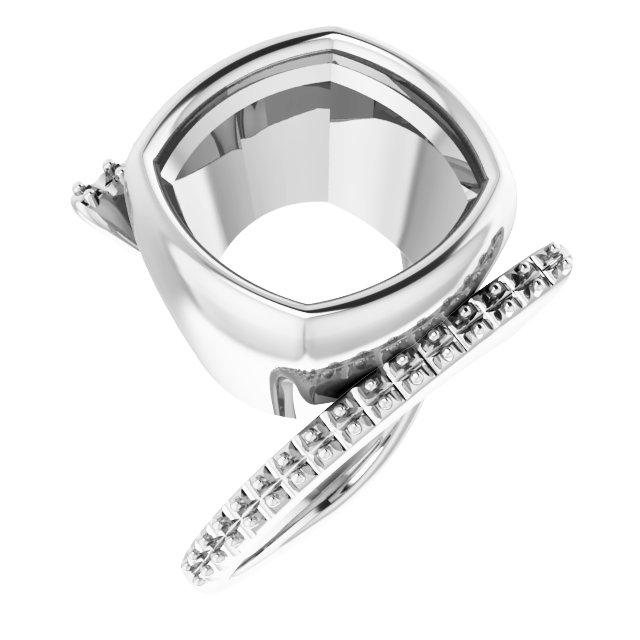 Bezel-Set Accented Ring