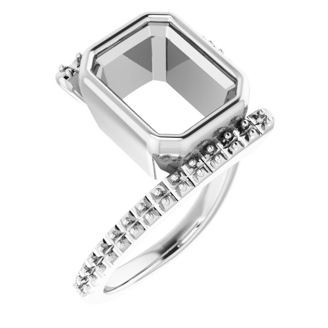 Bezel-Set Accented Ring