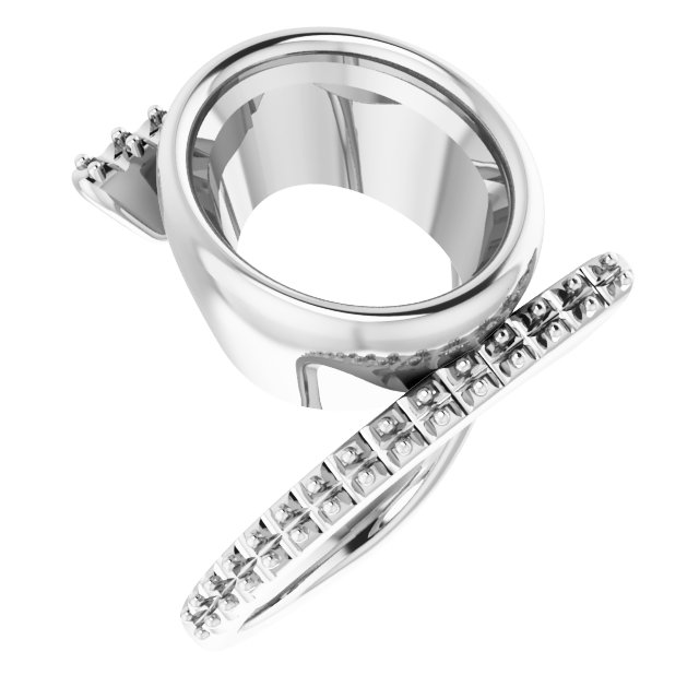 Bezel-Set Accented Ring
