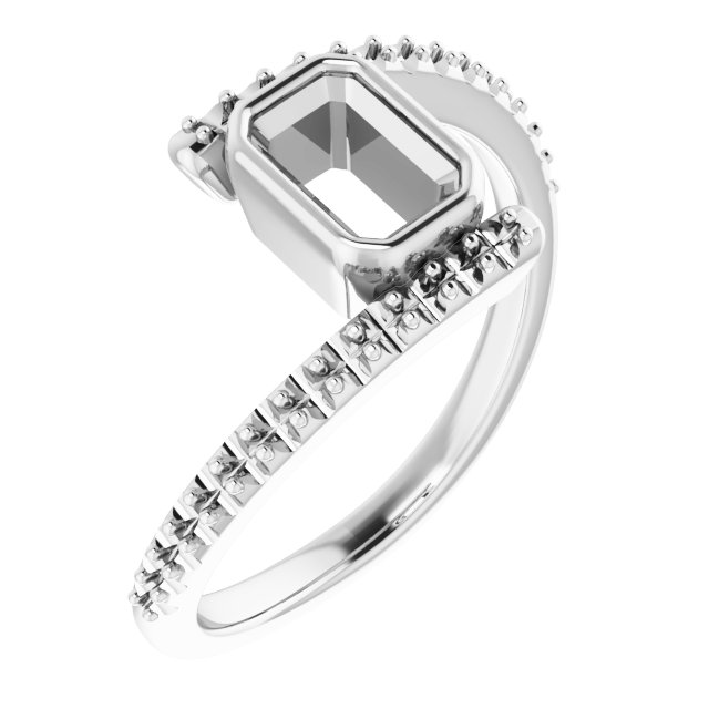 Bezel-Set Accented Ring