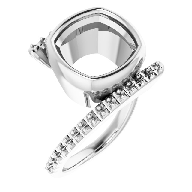 Bezel-Set Accented Ring