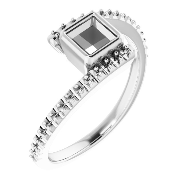 Bezel-Set Accented Ring