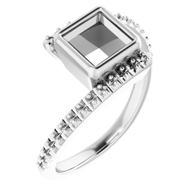 Bezel-Set Accented Ring