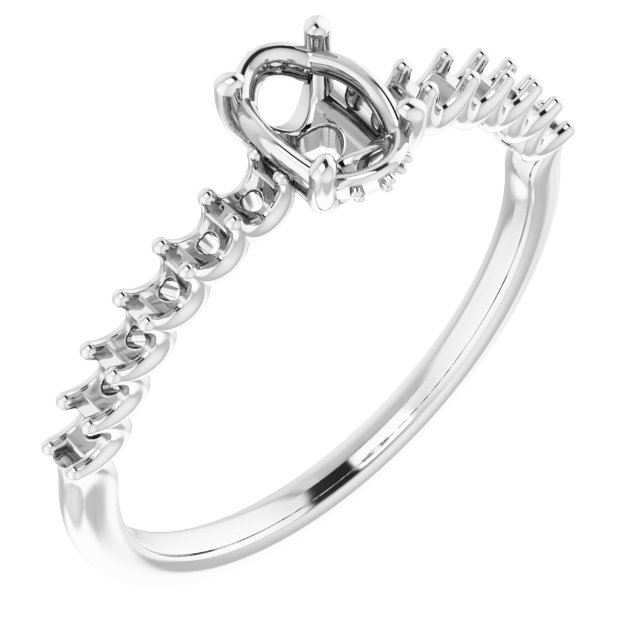 14k White Gold
