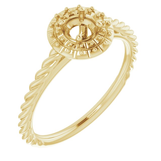 Halo-Style Rope Ring