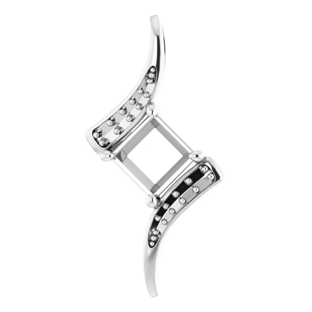 Accented Freeform Pendant