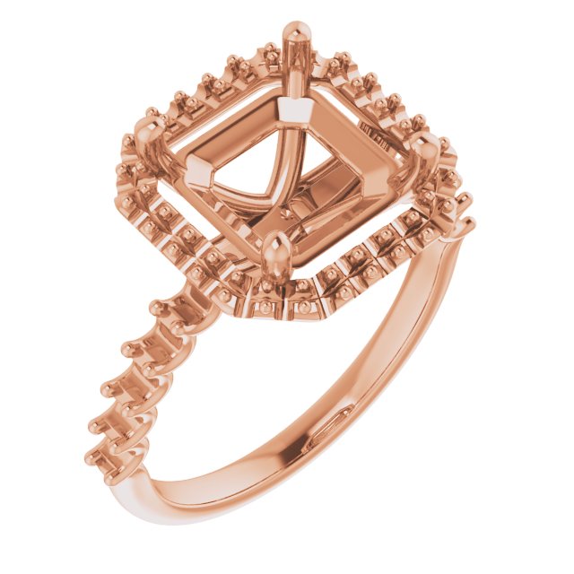 Halo-Style Engagement Ring