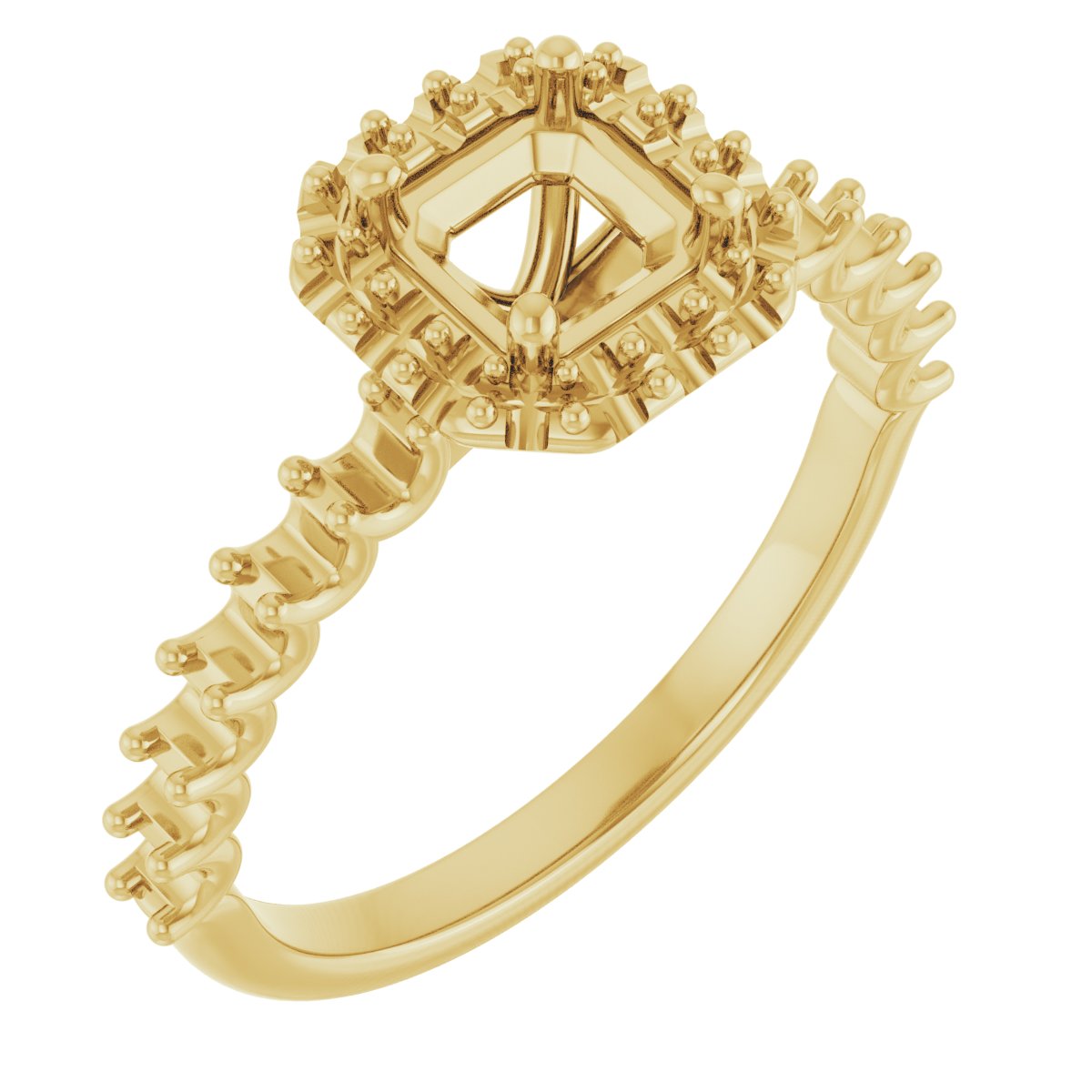 Halo-Style Engagement Ring