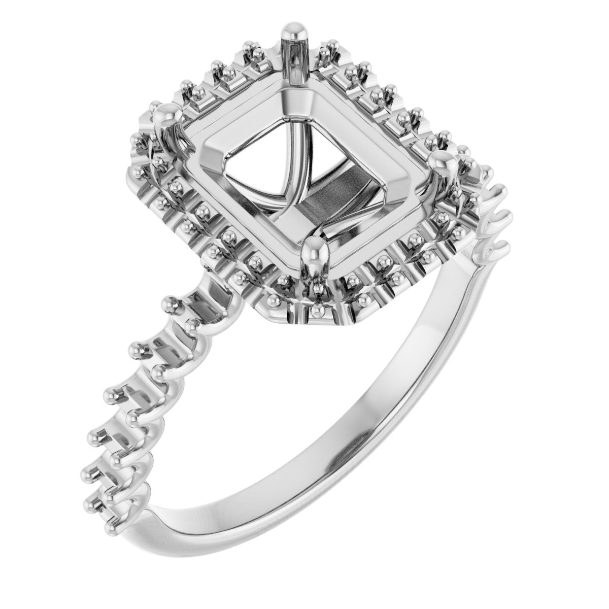 Halo-Style Engagement Ring