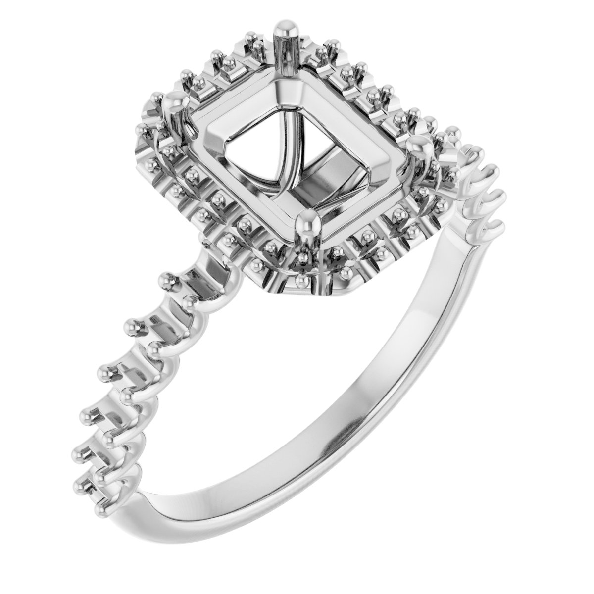 Halo-Style Engagement Ring