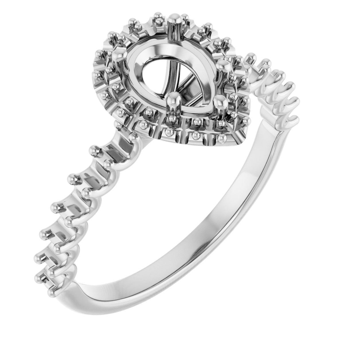 Halo-Style Engagement Ring