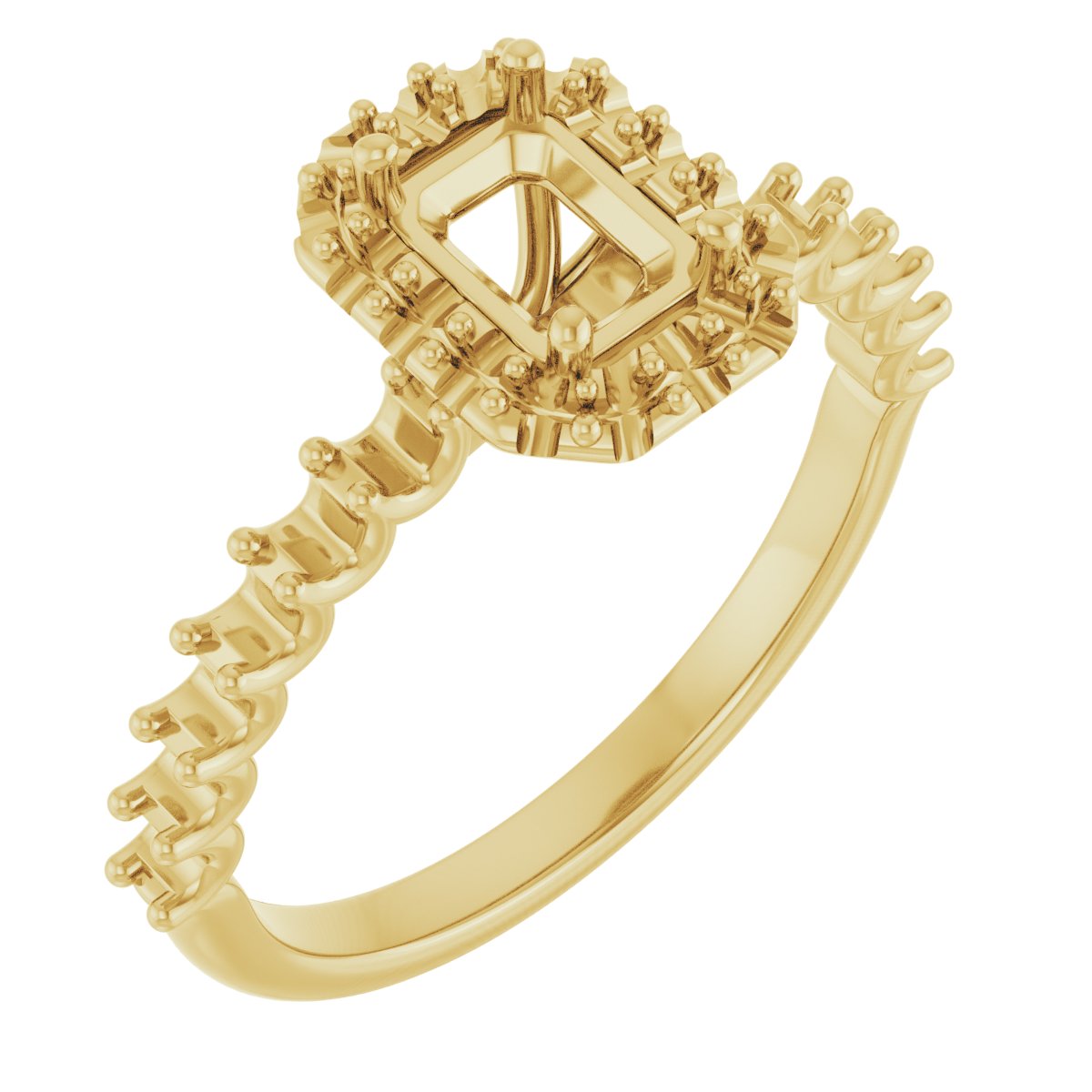 Halo-Style Engagement Ring